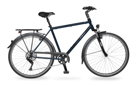 Vélo de ville musculaire VDV A 200 haut diamant Bleu nuit
