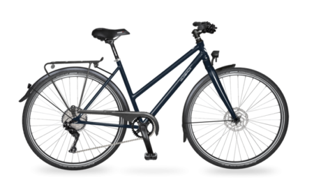 Vélo de ville musculaire VDV L 200 Sport cadre trapèze bleu nuit