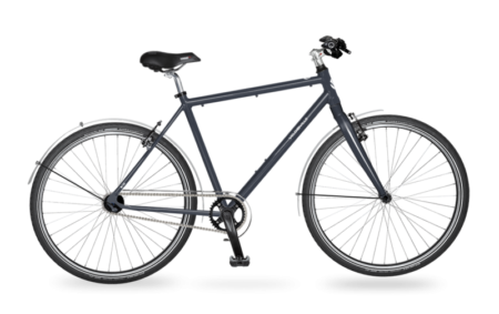 Vélo de ville musculaire VDV L 200 Sport haut diamant bleu nuit