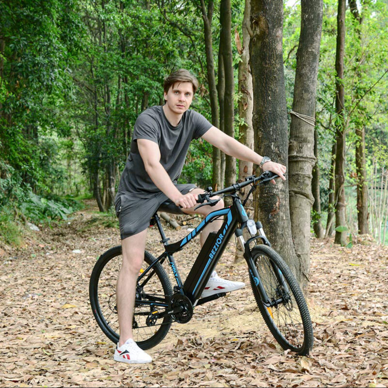 Vélo électrique Bezior M1 Pro Noir - 12.5Ah 500W – Image 4