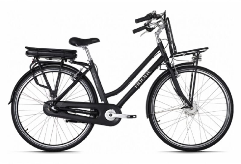 Vélo électrique E-Bike Alu Femme 28 Cantaloupe Noir 36 V/10,4 Ah Adore