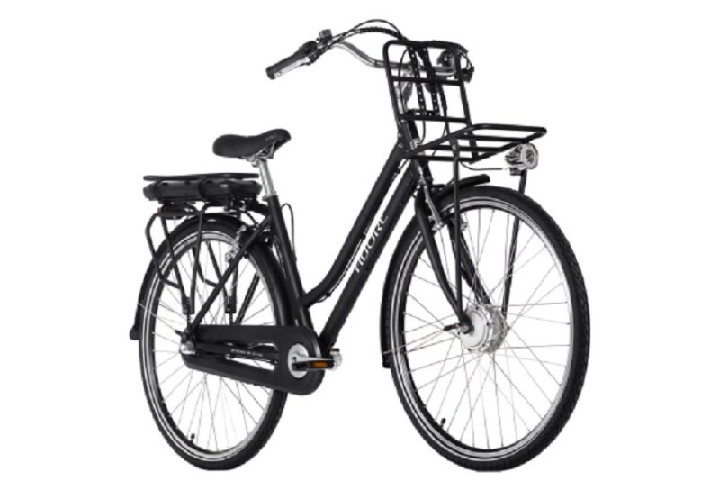 Vélo électrique E-Bike Alu Femme 28 Cantaloupe Noir 36 V/10,4 Ah Adore – Image 2