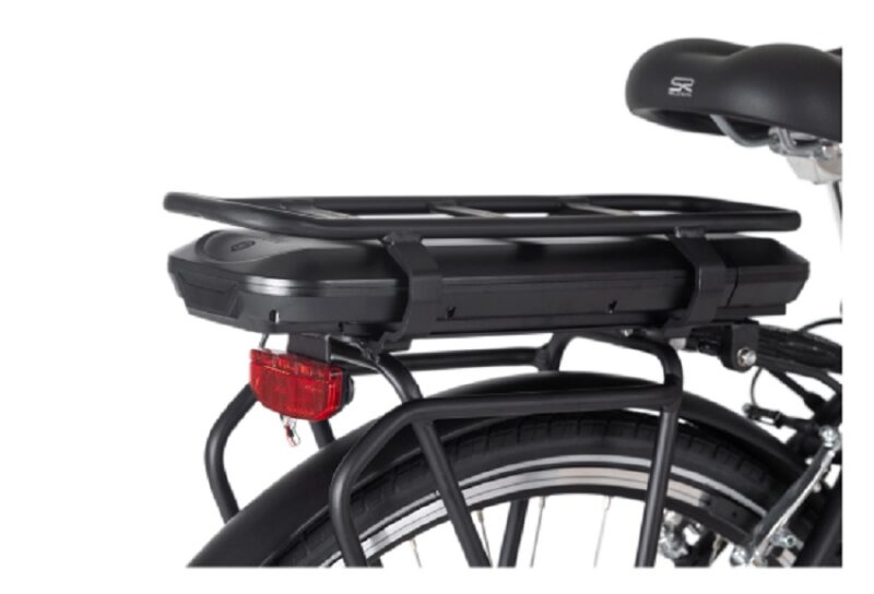 Vélo électrique E-Bike Alu Femme 28 Cantaloupe Noir 36 V/10,4 Ah Adore – Image 3