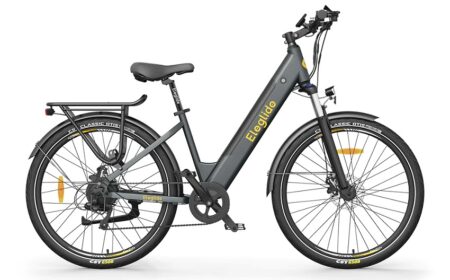 Vélo électrique ELEGLIDE T1 STEP-THRU 36V 12.5Ah 250W - Gris