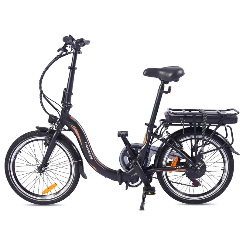 Vélo électrique FAFREES 20F054 20'' 250W 36V 25 km/h 10AH Noir – Image 8