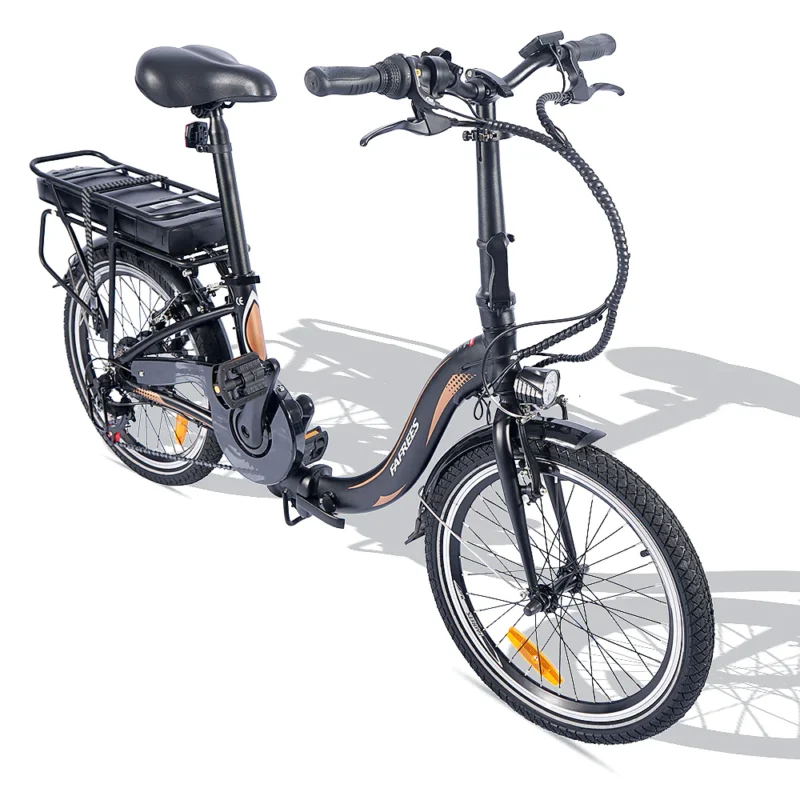 Vélo électrique FAFREES 20F054 20'' 250W 36V 25 km/h 10AH Noir – Image 7