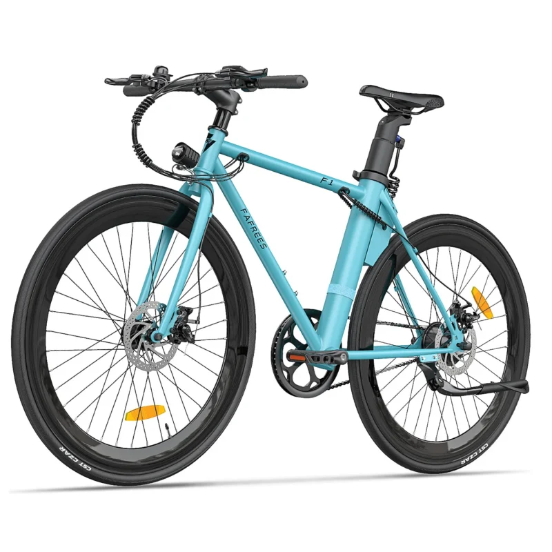 Vélo électrique FAFREES F1 36V 8.7Ah 250W Vélo de route 25km/h Pneu 700C 28C Bleu – Image 12
