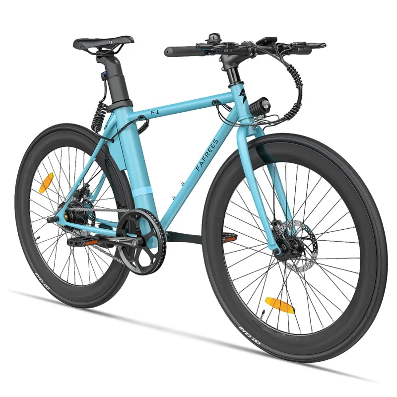 Vélo électrique FAFREES F1 36V 8.7Ah 250W Vélo de route 25km/h Pneu 700C 28C Bleu – Image 9