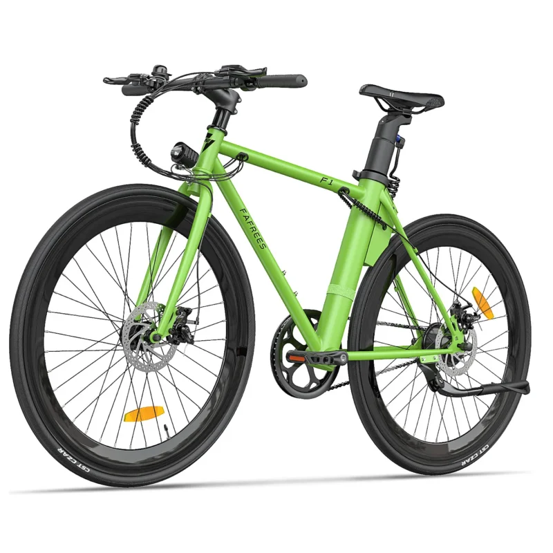 Vélo électrique FAFREES F1 36V 8.7Ah 250W Vélo de route 25km/h Pneu 700C 28C Vert – Image 12