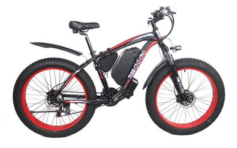 Vélo électrique GOGOBEST GF700 50km/h 500W Noir vert – Image 6