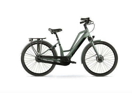 Vélo électrique Granville E-EXCLUSIVE - 625WH 2022 cadre ouvert Vert