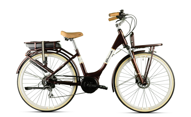 Vélo électrique Granville E PREMIUM SUMMERSIDE - 400WH 2022 Marron