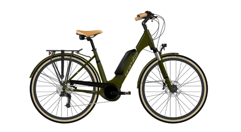 Vélo électrique Granville E-URBAN 30 PLUS - 500 WH 2023 vert