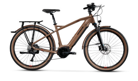 Vélo électrique Lombardo ROMA 9.5 Man 27.5" marron