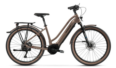 Vélo électrique Lombardo ROMA 9.5 woman 27.5" 625Wh marron