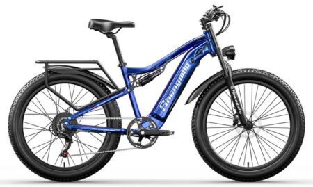 Vélo électrique SHENGMILO MX03 500 W moteur Bafang batterie 48V 15AH