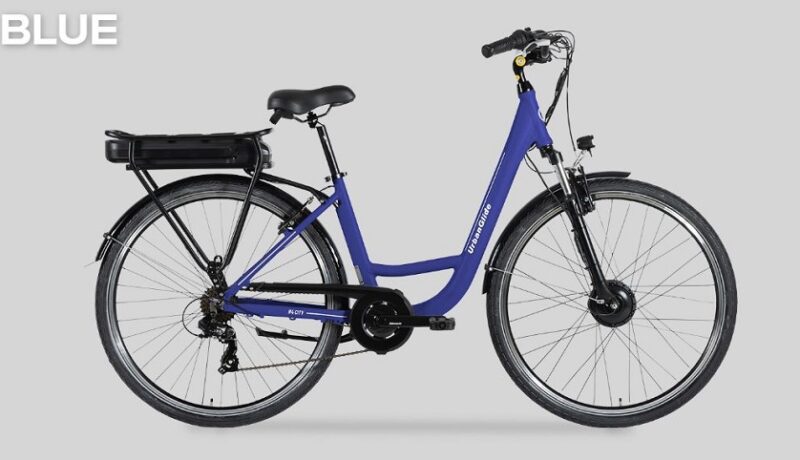 Vélo électrique URBANGLIDE H4 Bleu