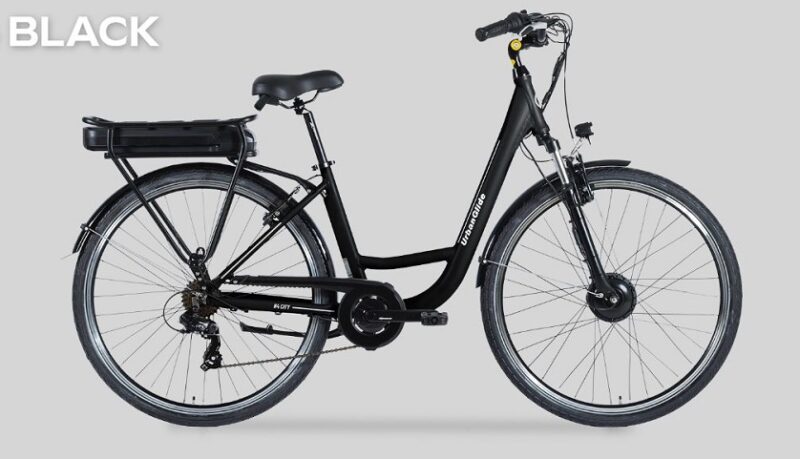Vélo électrique URBANGLIDE H4 Bleu – Image 3
