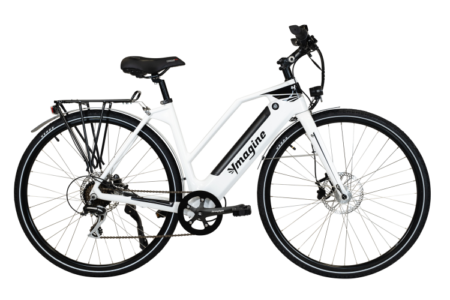 Vélo électrique Ymagine Bikes Vadrouilleur 21.1 Blanc