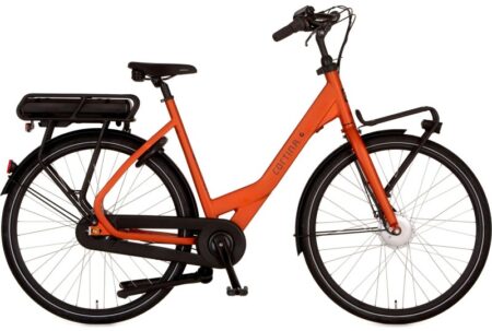 Vélo électrique de ville CORTINA E-Common 7v rouge