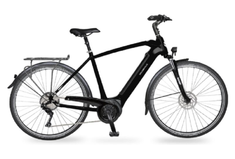 Vélo électrique de ville LEB 490 Alivio fermé noir