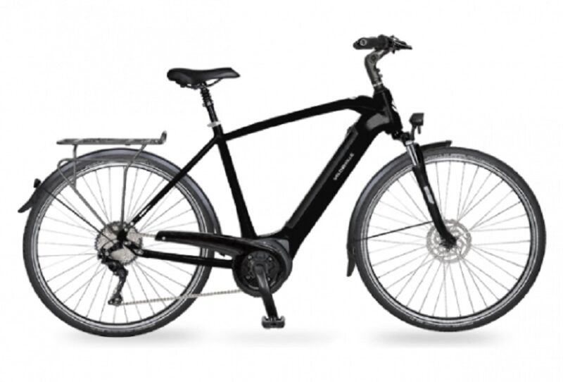 Vélo électrique de ville LEB 490 Alivio fermé noir