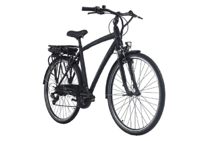 Vélo électrique homme aluminium Adore Versailles 28 E-Bike noir 250 Watt Li-Ion 36 V/10,4 Ah 7 vitesses – Image 2
