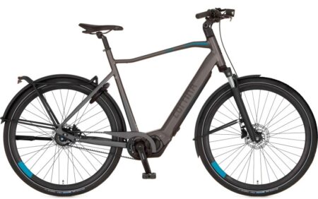 Vélo électrique performant CORTINA E-Silento Pro cadre haut gris
