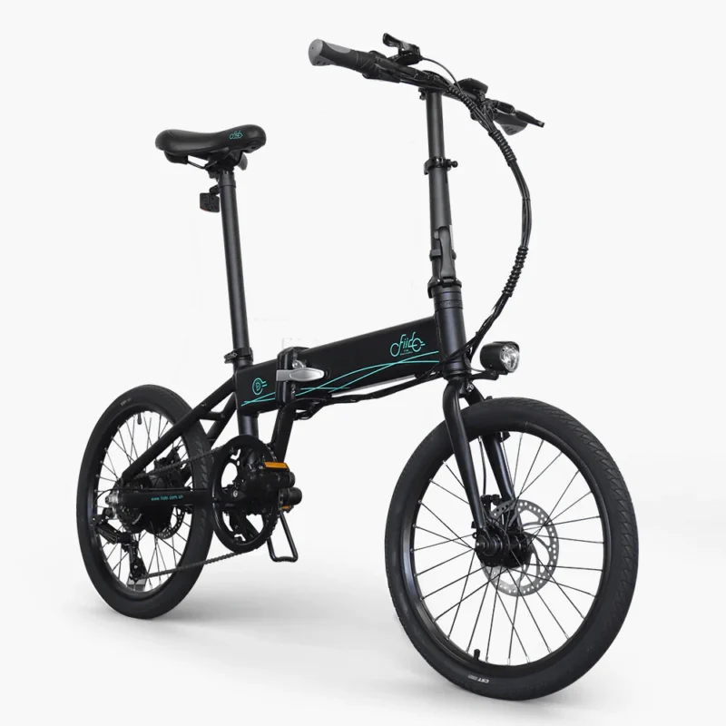 Vélo électrique pliant Fiido D4S blanc – Image 2