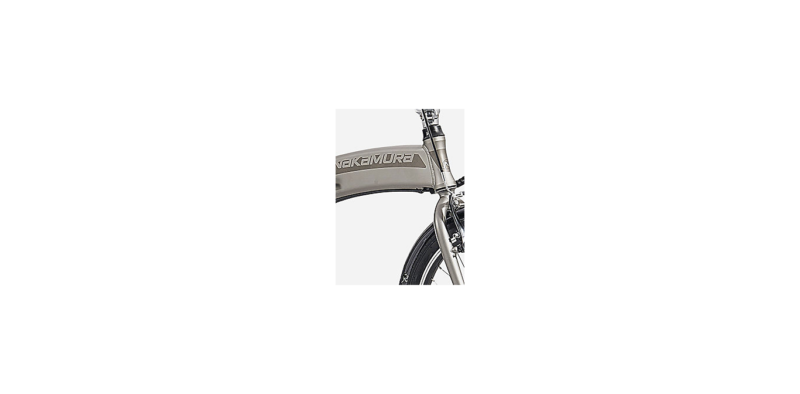 Vélo électrique pliant Nakamura E-FLEX Gris – Image 4