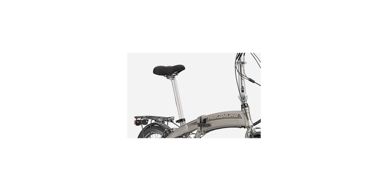 Vélo électrique pliant Nakamura E-FLEX Gris – Image 5