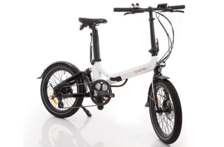 Vélo électrique pliant ONEMILE Nomad 2022 blanc