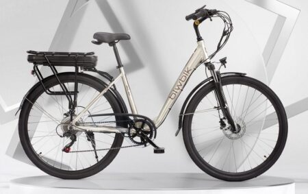 Vélo électrique ville BIWBIK MALMO Champagne