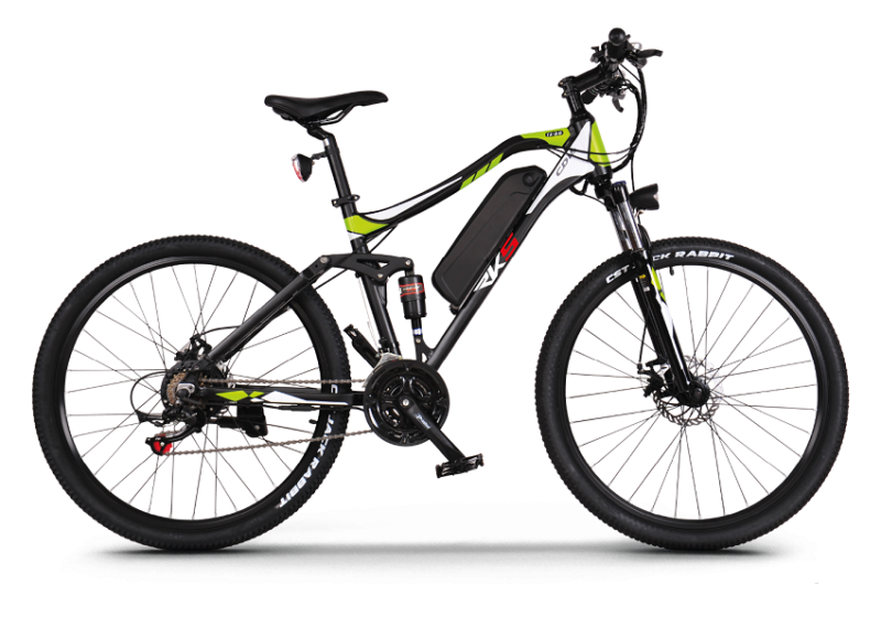 Vélo électrique ville RKS CD15 250W batterie 36V 10Ah Blanc – Image 4