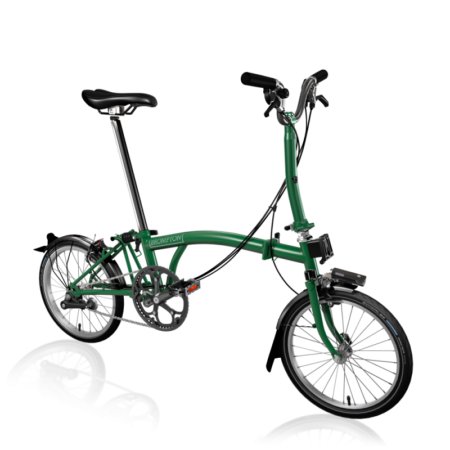 Vélo pliant BROMPTON C Line Explore 2023 guidon high Black lacquer