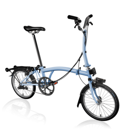 Vélo pliant BROMPTON C Line Explore 2023 guidon high bleu