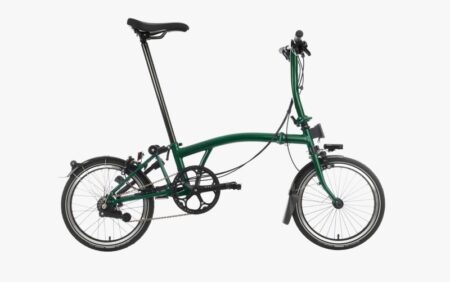 Vélo pliant BROMPTON C Line Urban 2023 vert