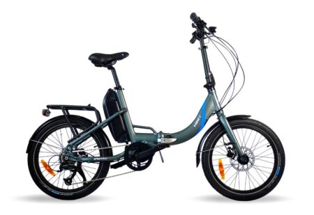 Vélo pliant électrique URBANBIKER MINI 20" blanc - Batterie 504Wh Moteur 250W / 155-175 cm