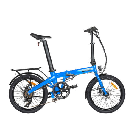 Vélo pliant électrique compact VENILU Vida bleu