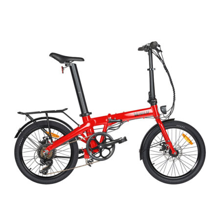Vélo pliant électrique compact VENILU Vida rouge