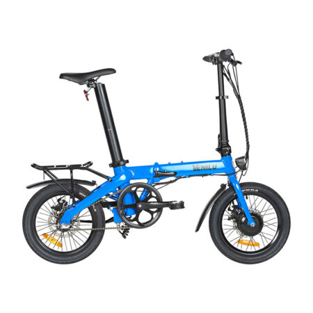 Vélo pliant électrique léger VENILU Urbana X bleu