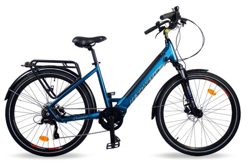 Vélo ville électrique URBANBIKER SIDNEY plus 36 V 14AH (504 WH)