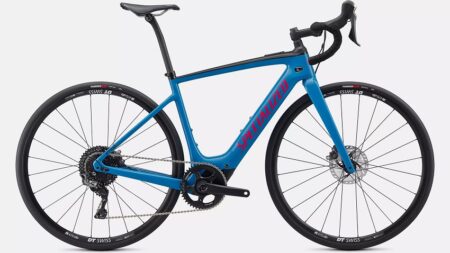 Vélos Route Électrique specialized Turbo Creo SL Comp Carbon Bleu / Rouge