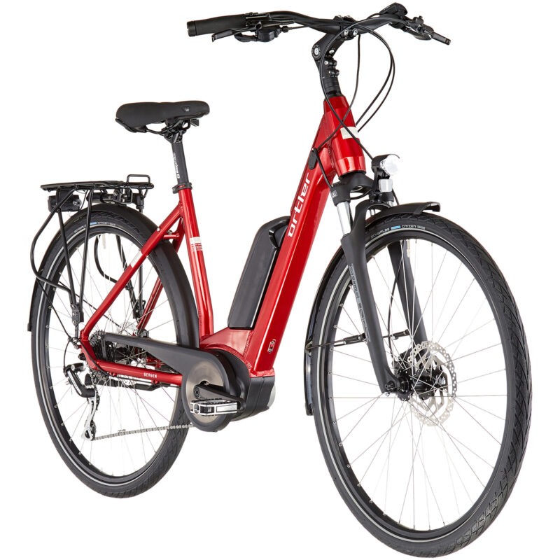 Vélos de trekking électriques Ortler Bergen Wave rouge – Image 2