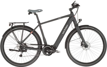 Vélos de trekking électriques Ortler E-Montreux noir
