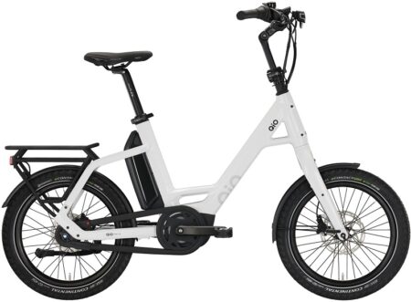 Vélos de ville électriques QiO EINS A-8 Nexus RBN 20" blanc