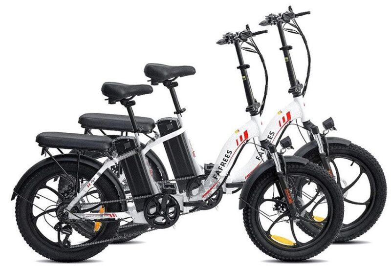 Vélo Électrique Pliable FAFREES F20 20 Pouces 250W 36V 15Ah 25km / h 2 vélos électriques Combo – Image 5