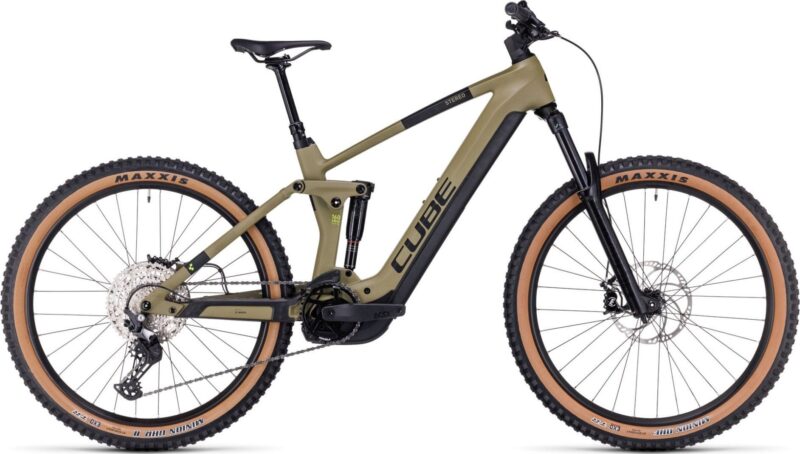 VTT Électrique Tout-Suspendu Cube Stereo Hybrid 160 HPC Race