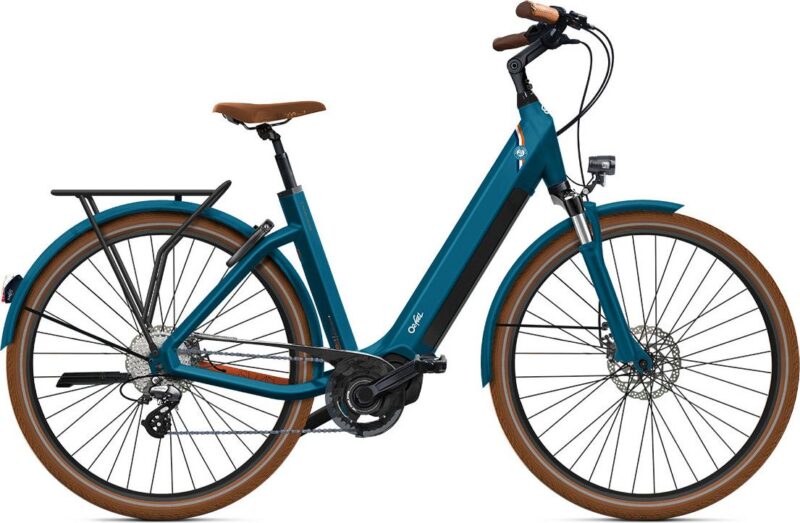 Vélo de Ville Électrique O2 Feel iSwan Édition Roland-Garros