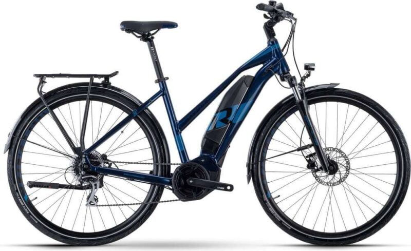 VTC Électrique R Raymon TourRay E 2.0 Tektro T350 8V 500 Wh 700 mm Bleu 2023 – Image 2